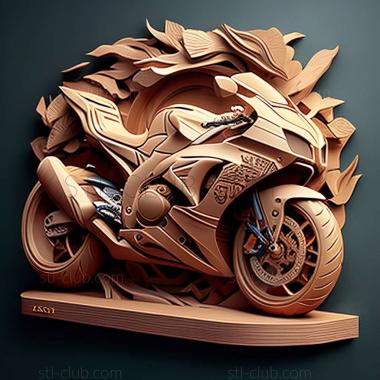 3D мадэль Suzuki GSX R1000 2012 (STL)